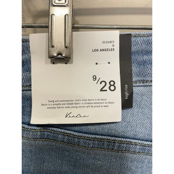 NWT Kancan Amayah High Rise Super Flare Jeans Womens 9/28 - Picture 3 of 12